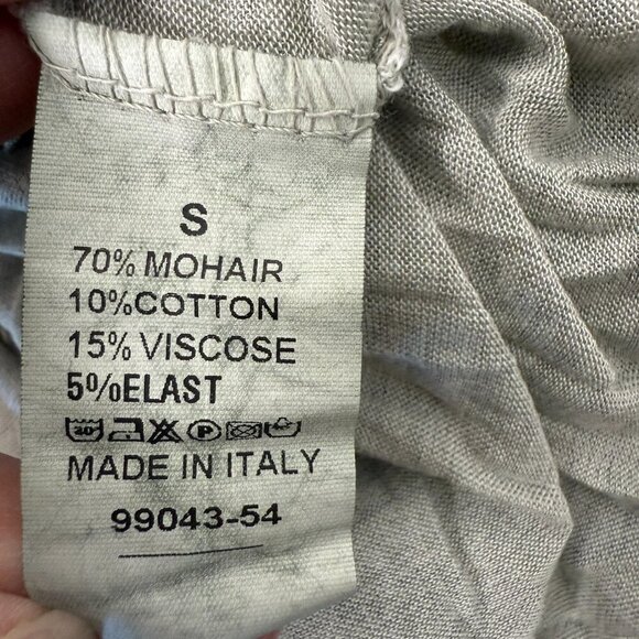 Belle France Lagenlook Sweater Small Mohair bend- Liner - Picture 3 of 10